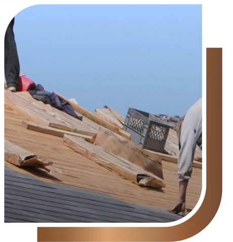 missing or damaged shingles
